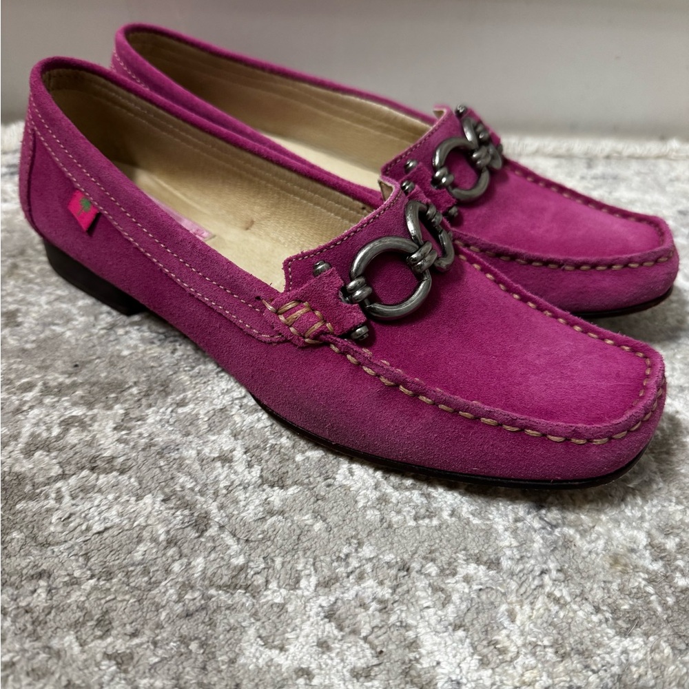 Lily  Pulitzer suede Pink Loafers